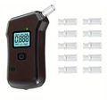 DriveSafe™ – Digitaler Alkoholtester mit LCD-Bildschirm & Mundstücken