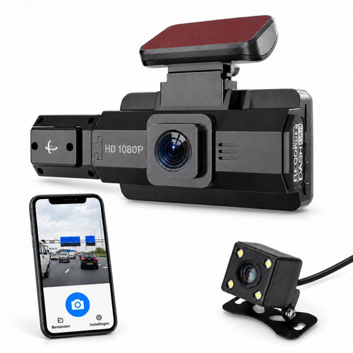 DriveVision Pro Dashcam | Kristallklare 1080P Full HD Aufnahmen