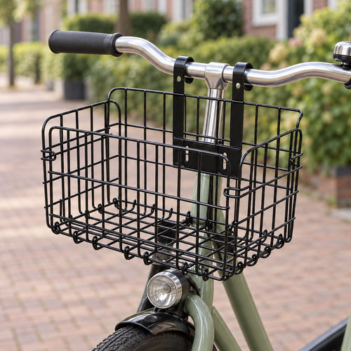 Trego – Klappbarer Metall-Fahrradkorb für vorne