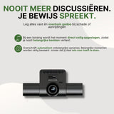 360Guard Pro Dashcam mit automatischer Kollisionsdetektion und sicherer Speicherung wichtiger Aufnahmen bei einem Unfall, ohne manuelle Einstellungen.