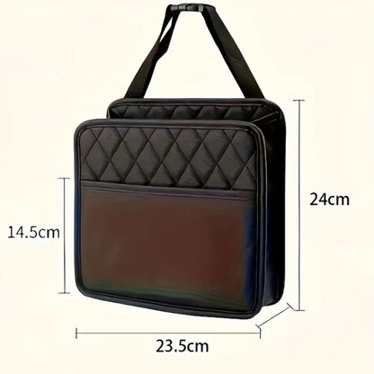 Navorra™ Luxe Autositz Organizer – Multifunktionale Auto Aufbewahrungstasche