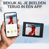 4K Action-Kameraaufnahmen ansehen und über die Smartphone-App weiterleiten.