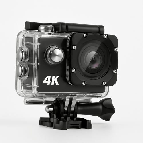 4K action camera mit 170° Weitwinkel – Wasserdicht, App-Steuerung & Ultra HD Bildqualität