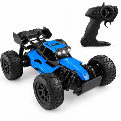 DashRacer™ – Ferngesteuertes Auto 1:16 mit LED-Beleuchtung & Controller