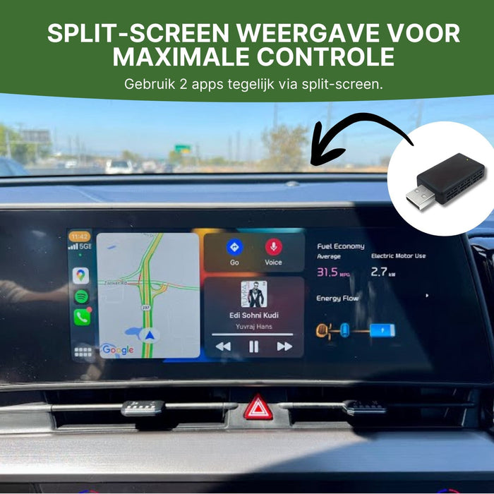 Funktioniert mit deinem Auto und Telefon