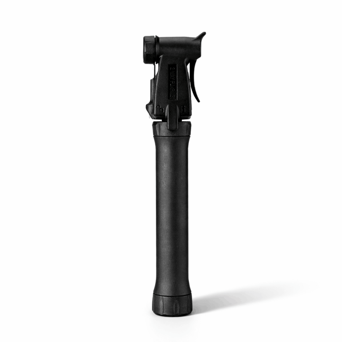 Fahrradpumpe mit Doppelwirkung für schnelles Aufpumpen unterwegs