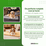 Hunde Autositz Kissen als gemütliche Liegefläche für Hund im Auto und Zuhause, mit weichem Stoff und vielseitiger Nutzung.