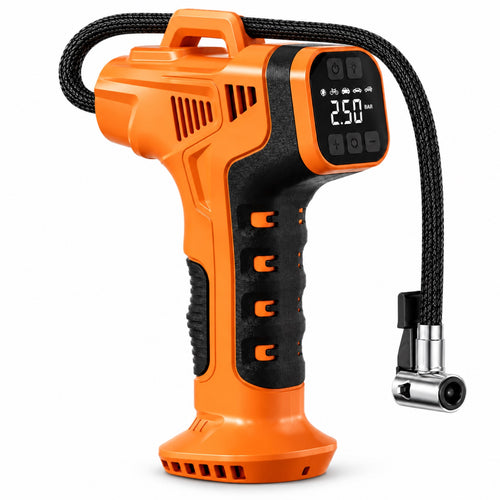 PumpMax™ Digitaler Reifenfüller mit automatischer Abschaltung und LCD-Display