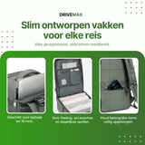 Reisetasche im Rucksackdesign mit Laptopfach, Kleidungskompartiment und Seitentasche für organisierte Reisen.