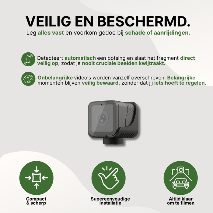 Jede Fahrt festgehalten, auch im Dunkeln