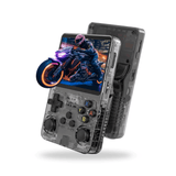 NovaPlay™ Transparent Edition – Premium-Spielkonsole mit Farbdisplay