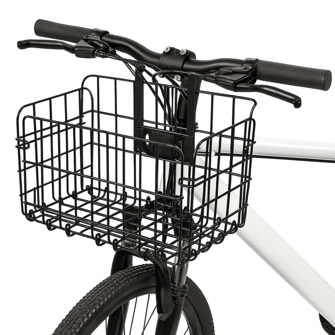 Trego – Klappbarer Metall-Fahrradkorb für vorne