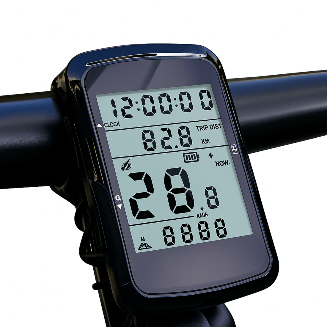 VeloxRide™ Fahrradcomputer – Kabellos, wiederaufladbar & 35h Akku