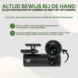 VoiceGuard Pro Dashcam mit automatischer Vorfallserkennung – wichtige Aufnahmen werden sofort gespeichert und unwichtige gelöscht