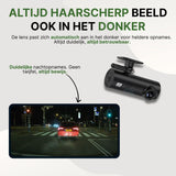 VoiceGuard Pro Dashcam mit gestochen scharfem Nachtsicht – klare Aufnahmen im Dunkeln mit automatisch anpassender Linse